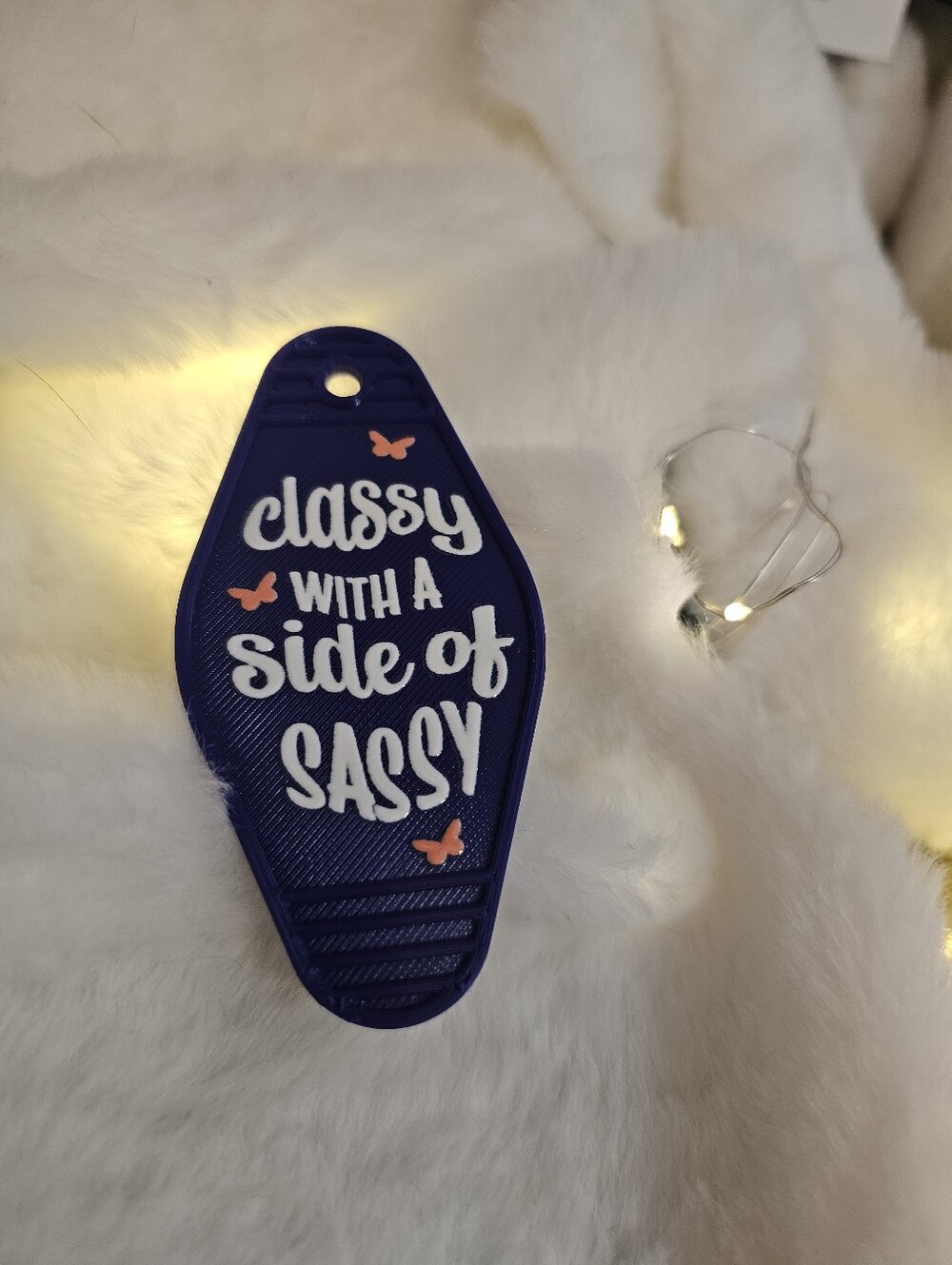 #7 3d Printed Backs  Novelty Keychain